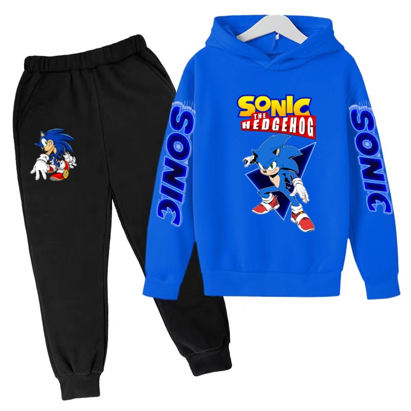 Running Gear For Kids - Детская одежда Supersonic: синяя толстовка для