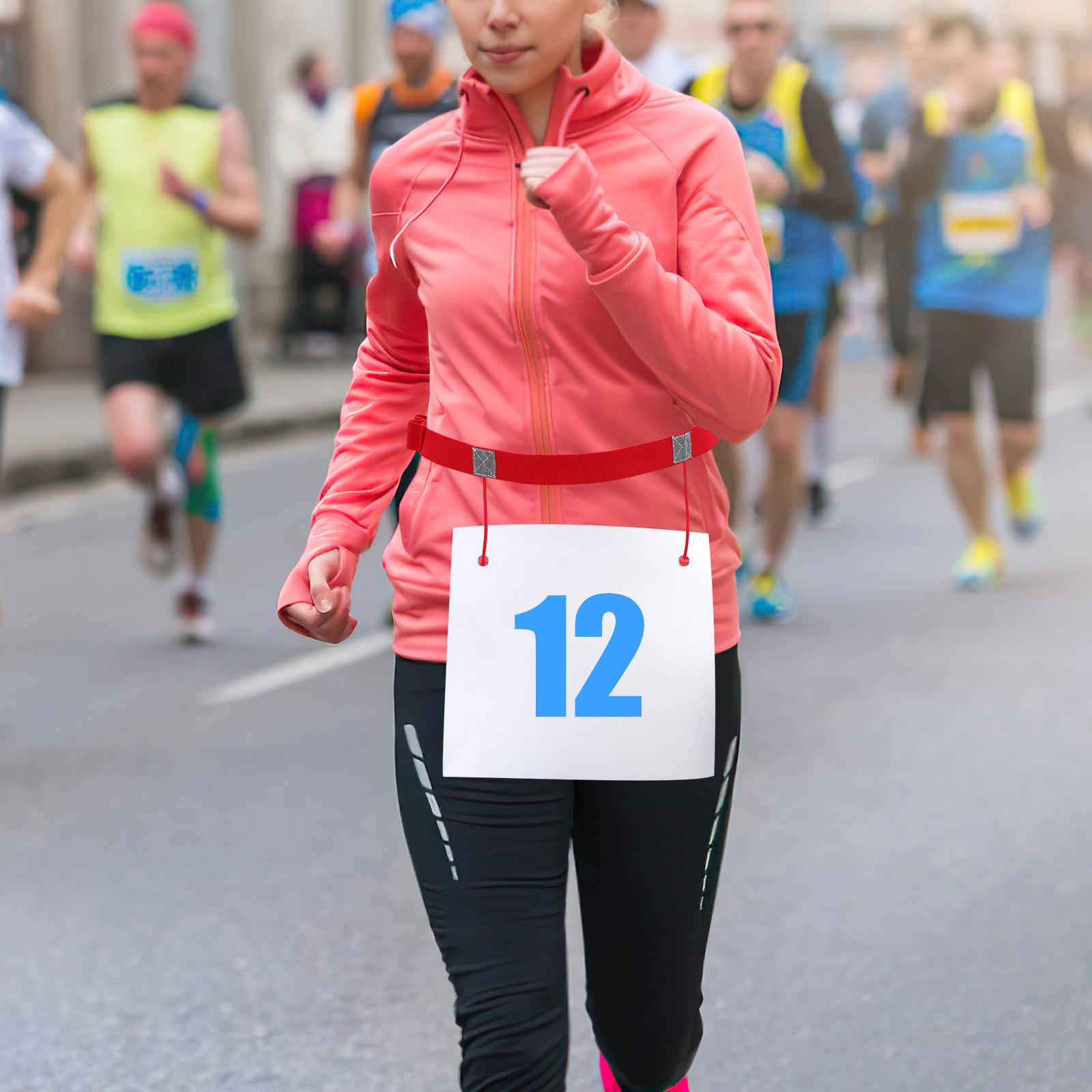 Running Gear Girls - 2 шт. поясов для номеров участника