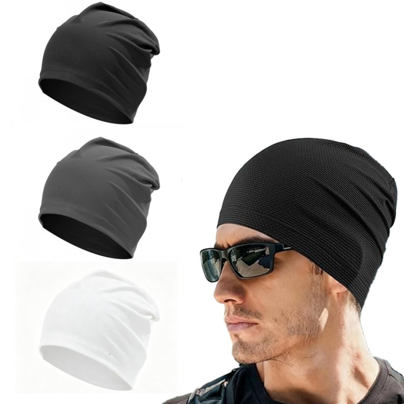 Running Gear Hat - Универсальная тонкая дышащая быстросохнущая шапка-бини для