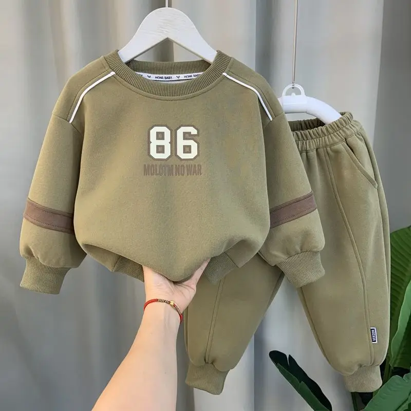 Running Gear For Kids - Костюм спортивный для мальчиков, весна-осень 2026: