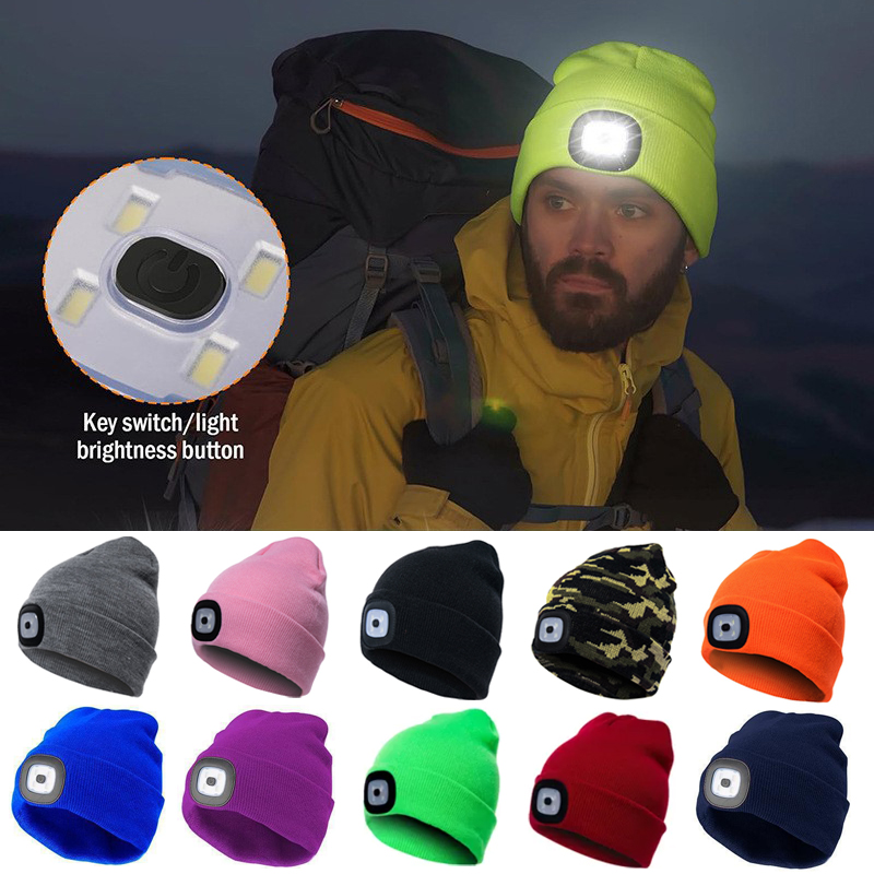 Зимняя мужская шапка-бини со с – обзор и цена Running Gear Hat