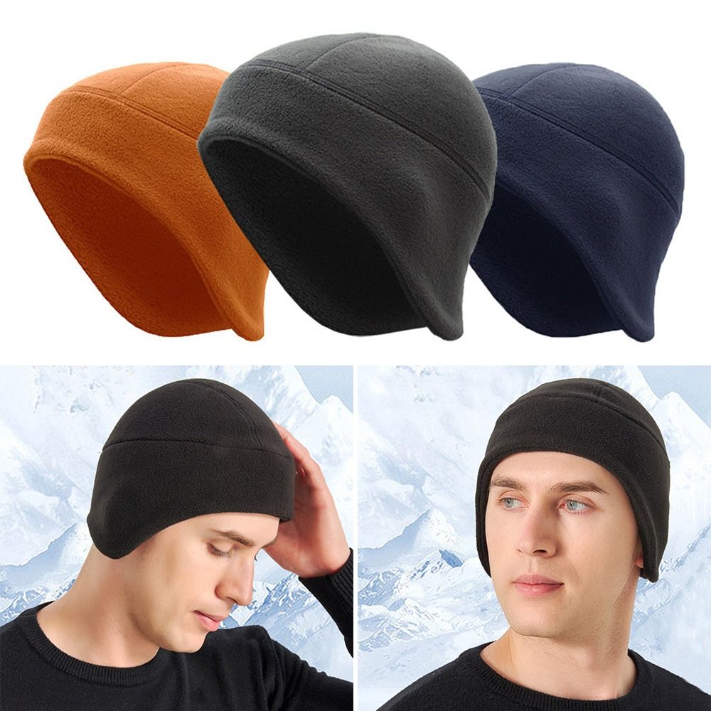 Зимняя флисовая шапка-бини: те – обзор и цена Running Gear Hat