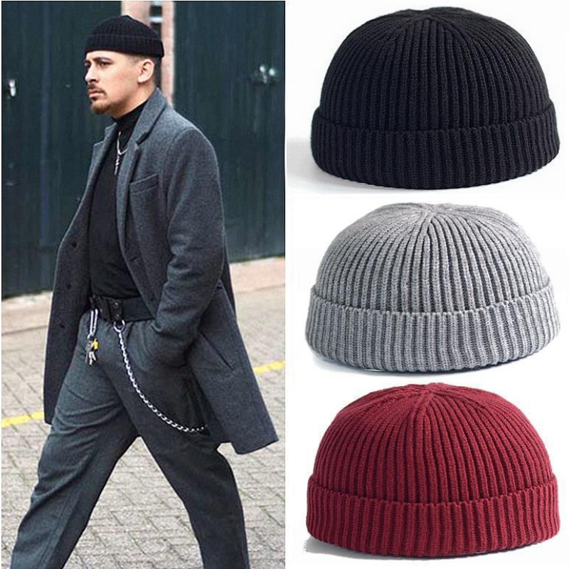 Зимняя вязаная шапка-бини для  – обзор и цена Running Gear Hat